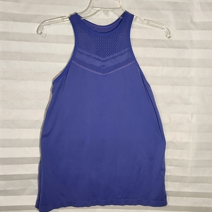 PBX Pro Racer Back Athletic Tank Top Purple‎ Mesh Size Small Workout